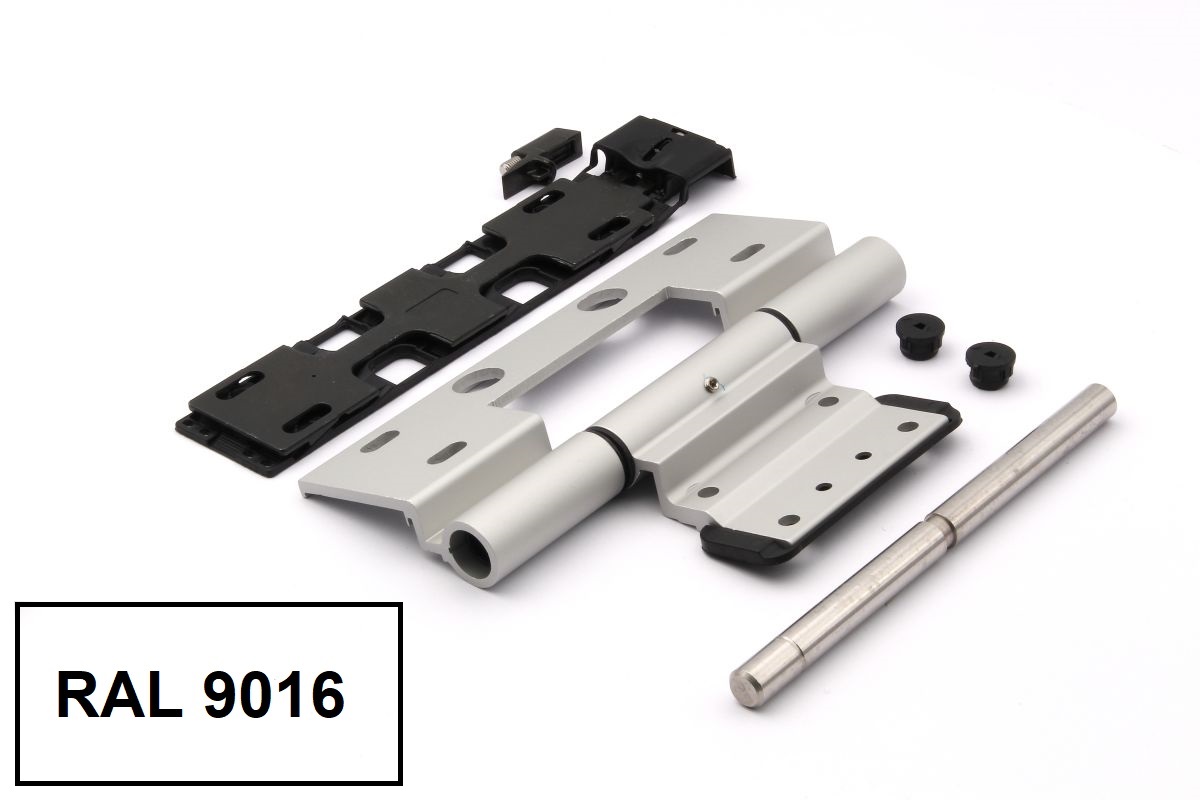 Schüco 239593 Rollentürband, RAL 9016 weiß, 65 mm, nach außen öffnende Tür