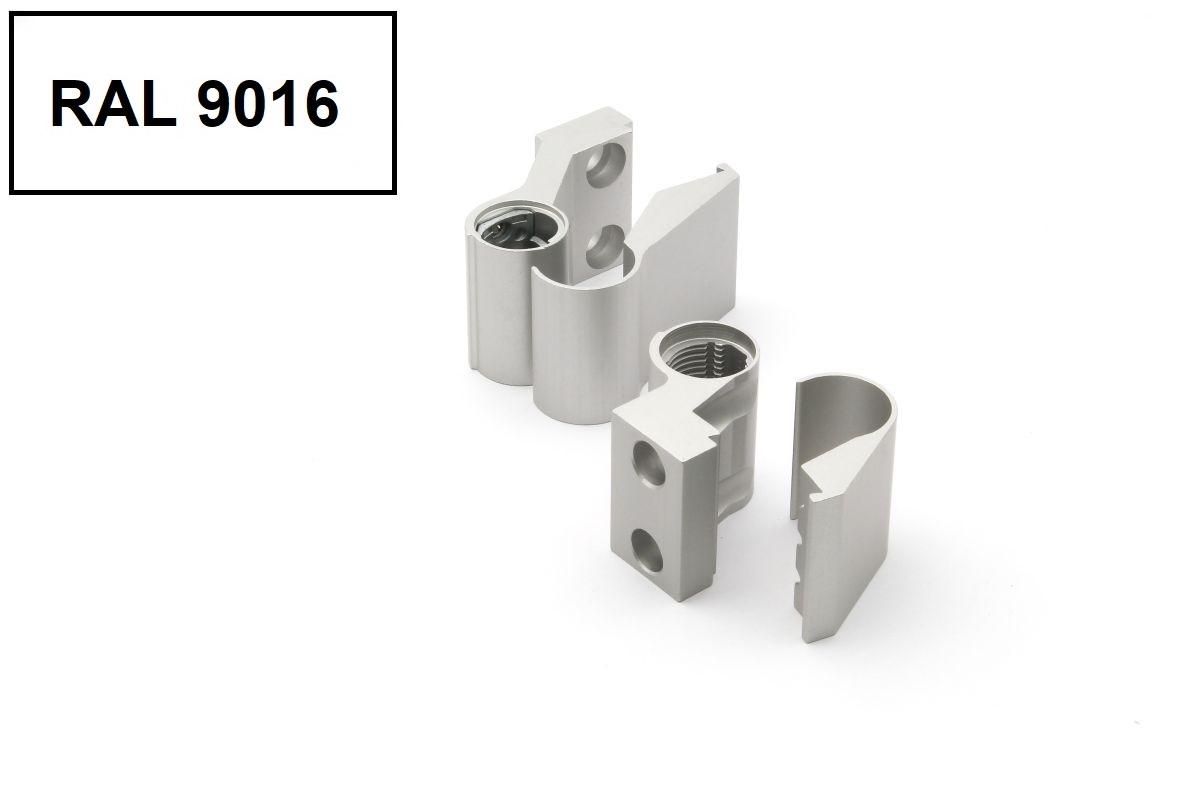 Schüco 279538 Aufsatztürband, weiß, 36 mm, nach innen oder außen öffnende Tür (Vorgängerartikel 239848)