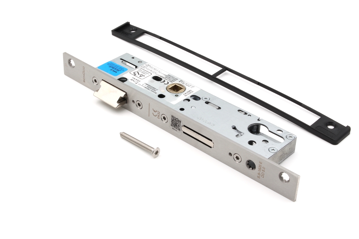 Schüco 241967 Antipanik Riegel-Fallenschloss, Funktion E