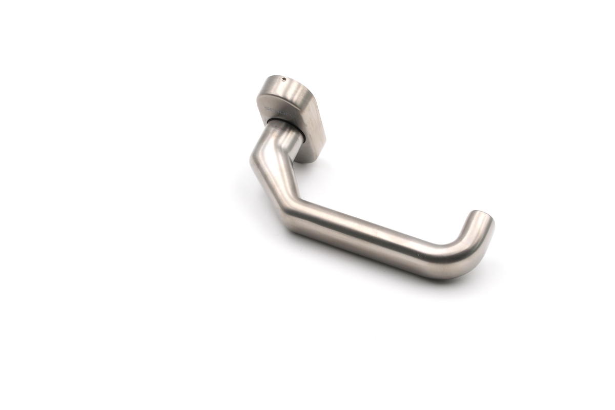 Schüco 210723 Türdrücker Halbgarnitur, INOX