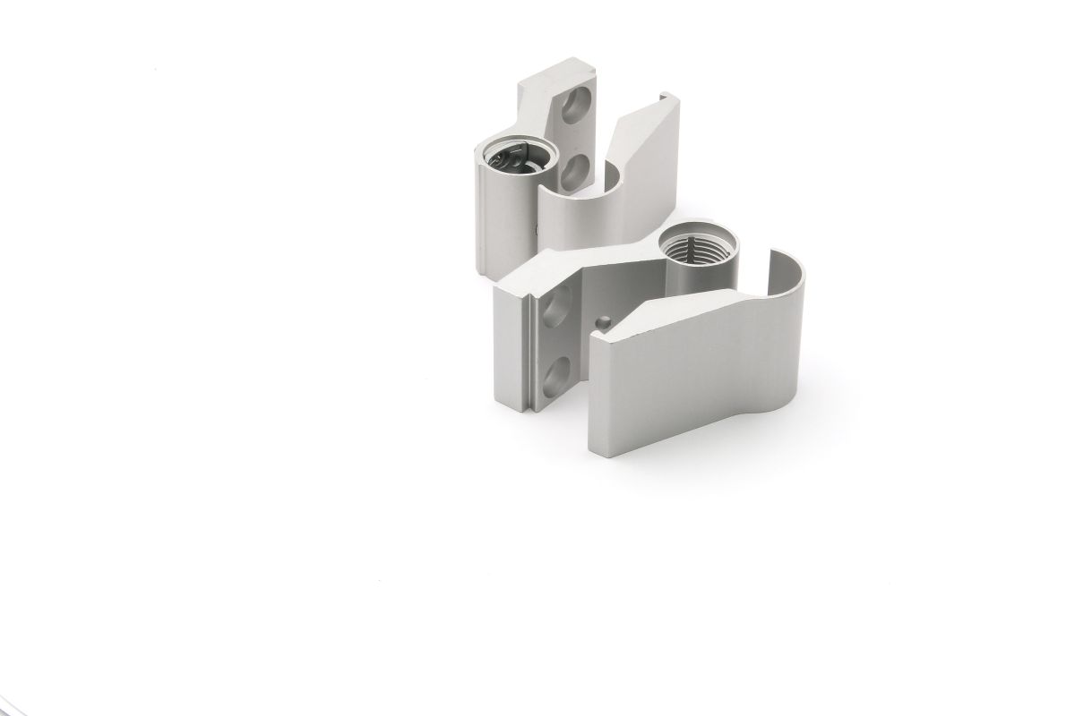 Schüco 279555 Aufsatztürband, silber, 36 mm, nach innen oder außen öffnende Tür (Vorgängerartikel 239885)