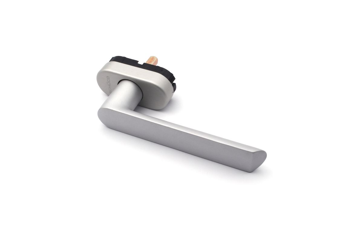 Schüco 269017 Fenstergriff Designlinie Standardgriff Aluminium, C0 silber