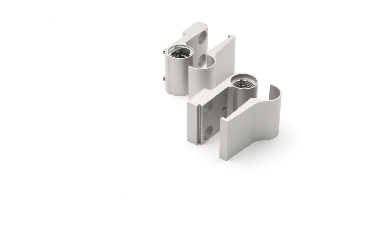 Schüco 279550 Aufsatztürband, silber, 22 mm, nach innen oder außen öffnende Tür (Vorgängerartikel 239880)