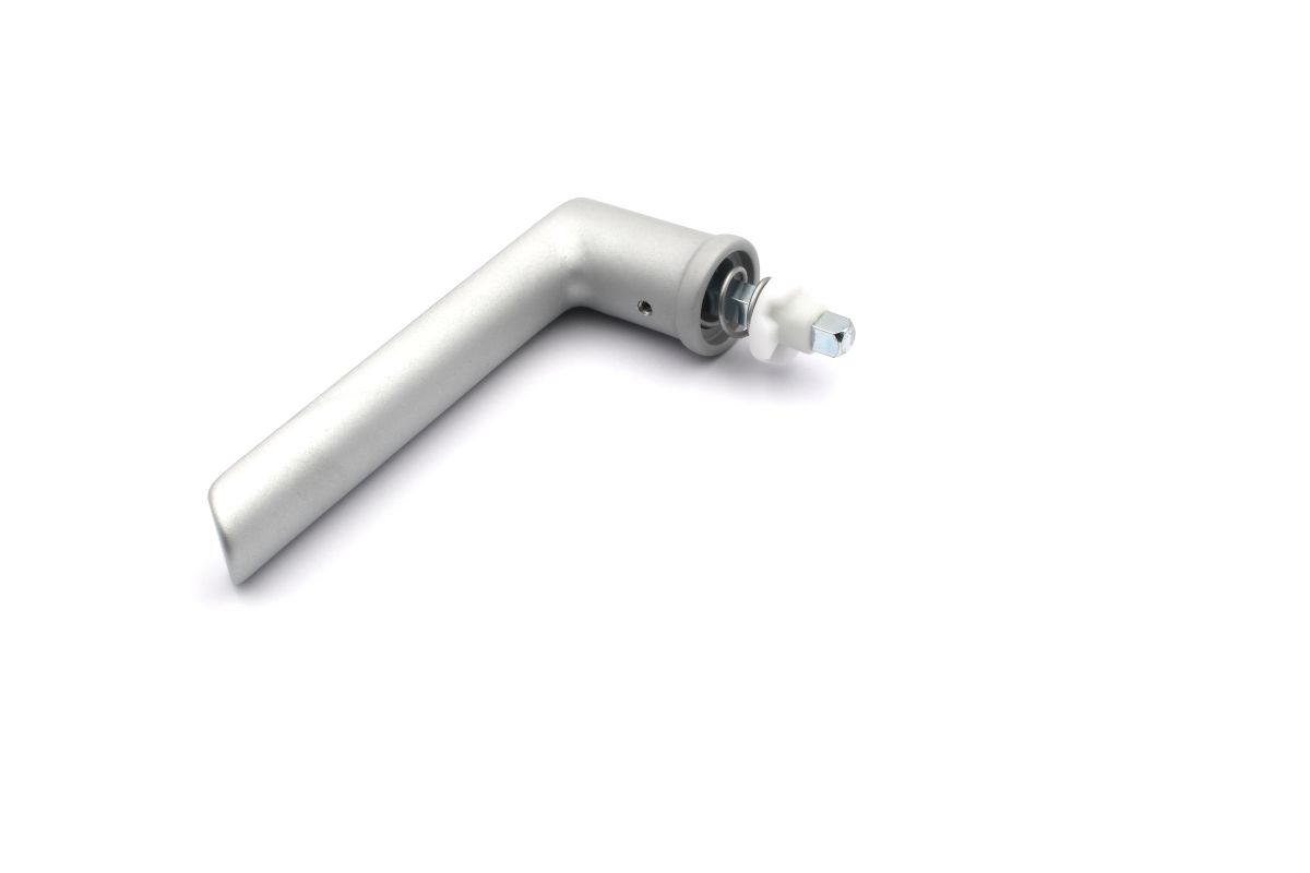 Schüco 247001 / 247009 Fenstergriff Aluminium, C0 silber (Vorgängerartikel 234004 / 234010)