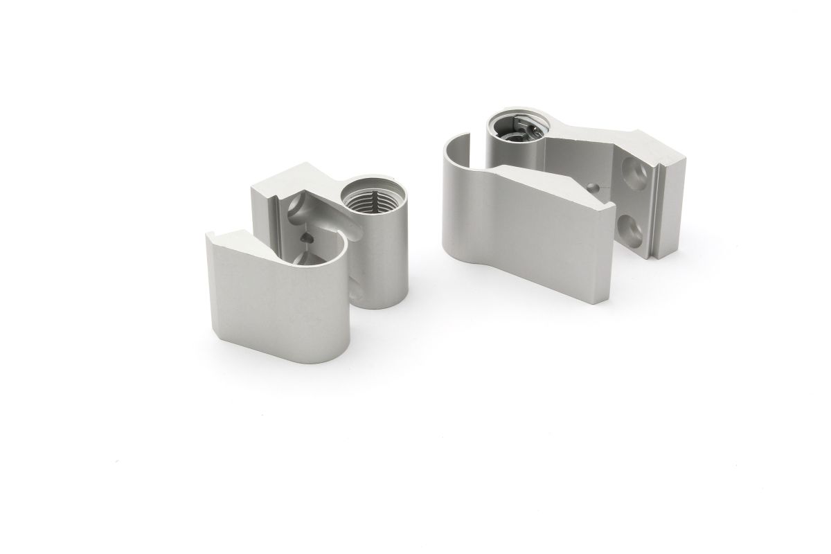 Schüco 279535 Aufsatztürband, silber, 36 mm, nach innen oder außen öffnende Tür (Vorgängerartikel 239845)