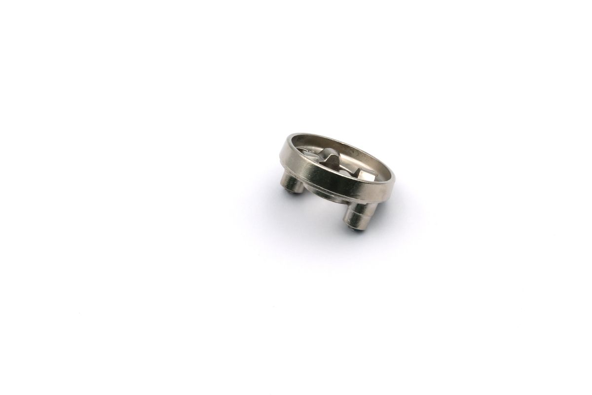 Schüco 247083 / 247091 Standard-Befestigungsrosette, vernickelt