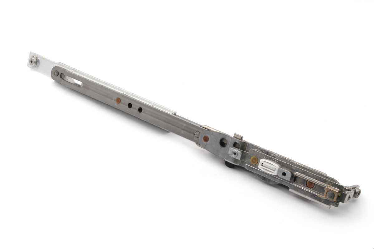 Schüco 275157 / 275159 Kipp-vor-Dreh-Schere 400 mm 130 kg AvanTec, DIN links (Vorgängerartikel 243157 / 243159)