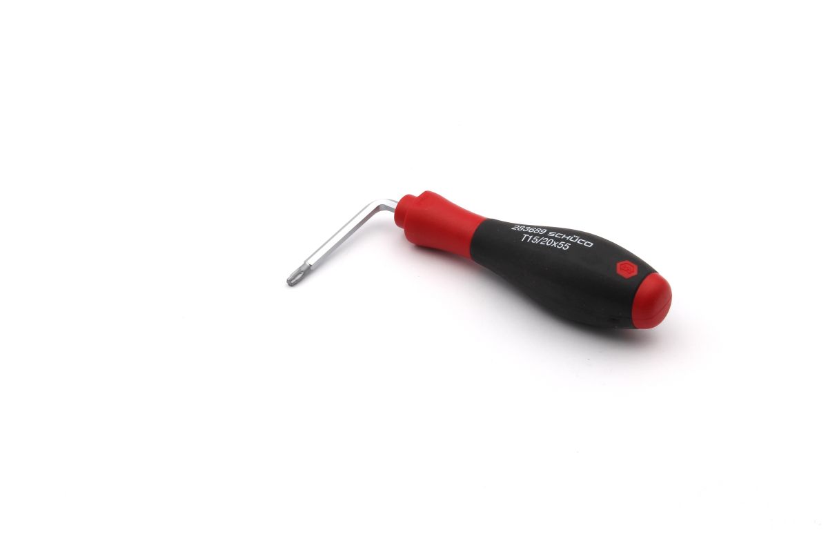 Schüco 283689 abgewinkelter Schraubendreher ISR 15/20